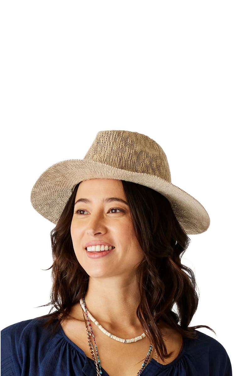 Carve Designs Capistrano Crushable Hat, Alternate, color, Natural
