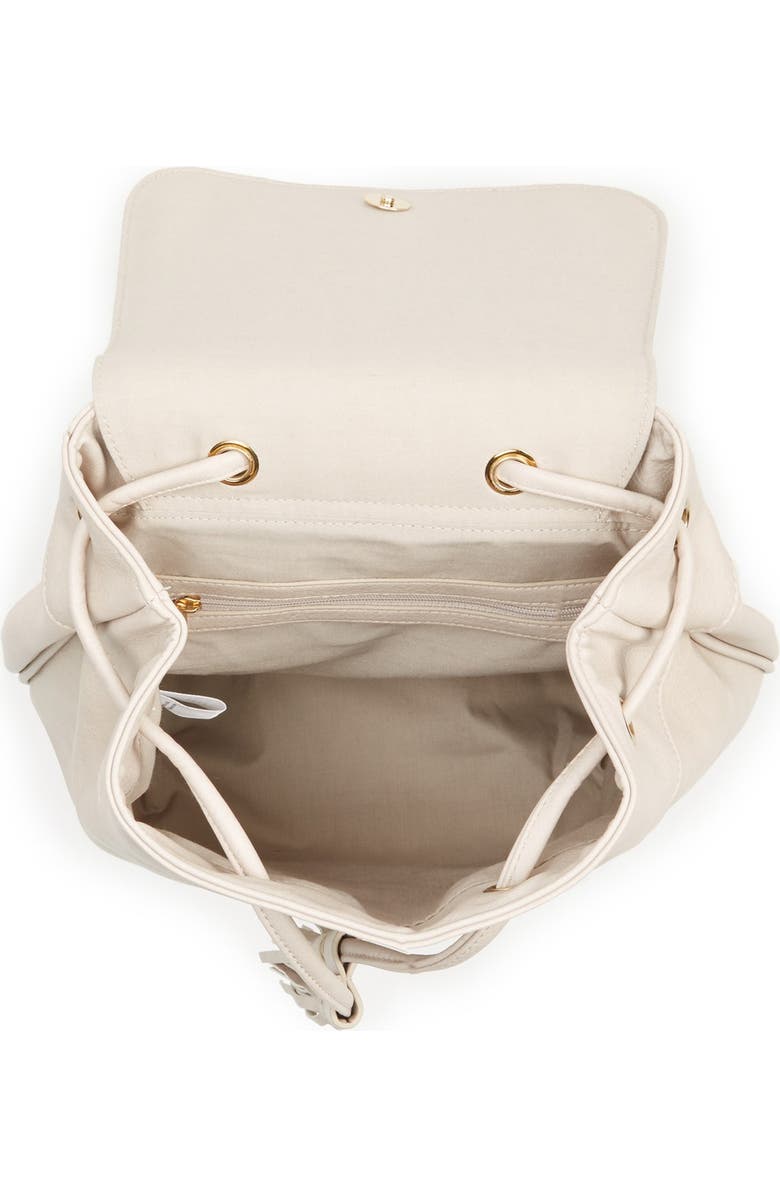 BP. Tassel Flap Faux Leather Backpack, Alternate, color,