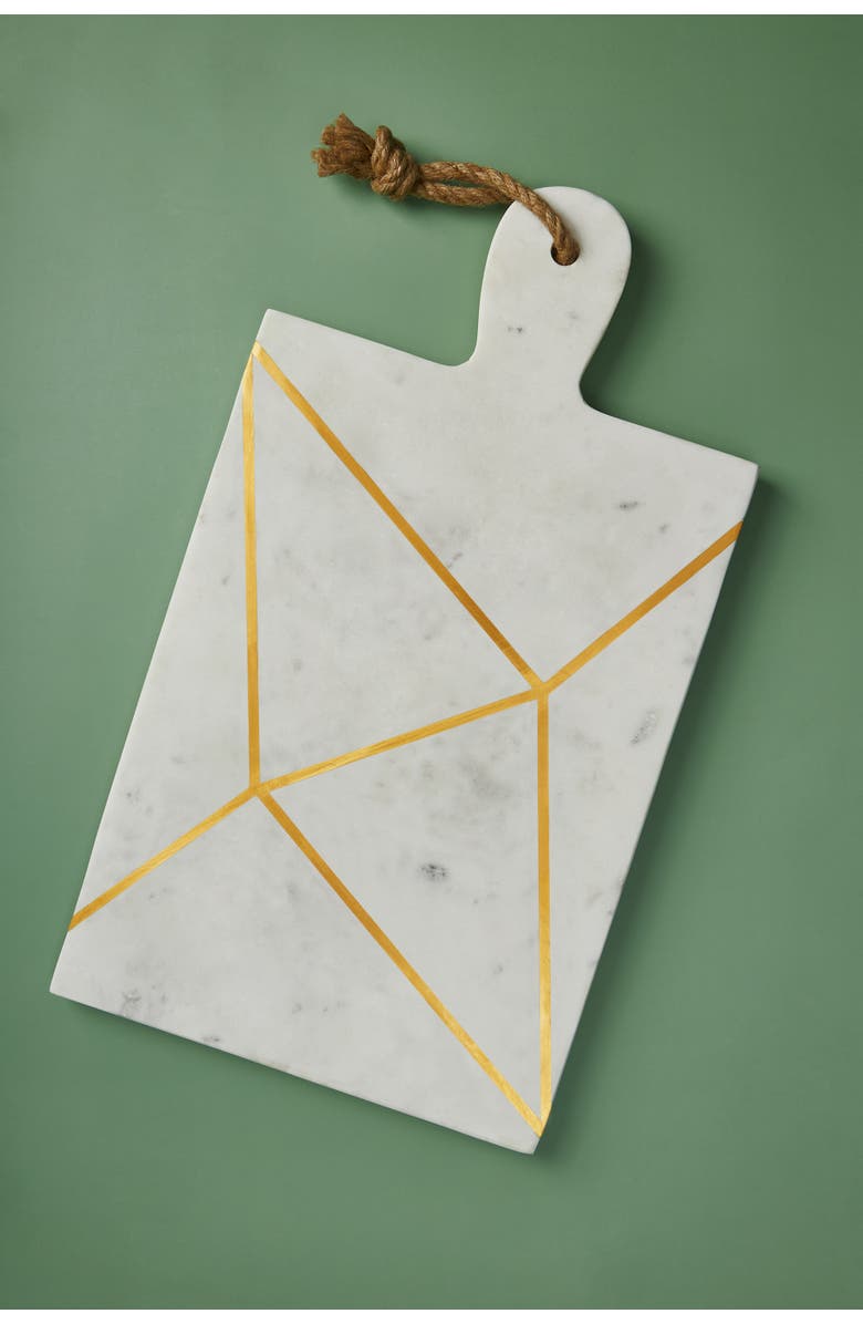 GAURI KOHLI Badajoz Marble Cheese Board, Main, color, White