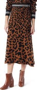 DO by Dee Ocleppo Leopard Jacquard Skirt
