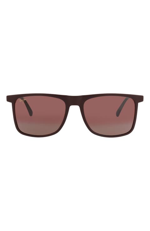 56mm Square Sunglasses