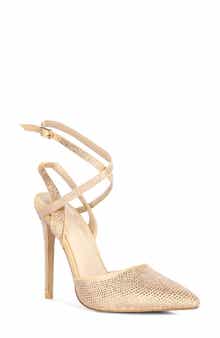 Rag & Co Charmer Rhinestone Stiletto Pump