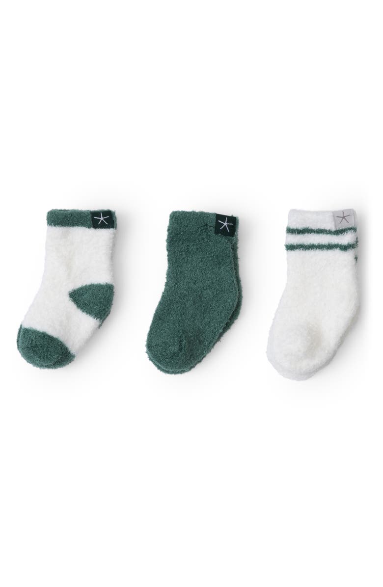Barefoot Dreams<sup>®</sup> CozyChic Lite<sup>®</sup> 3-Pack Sock Set, Main, color, Pinecrest