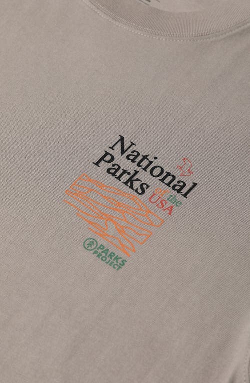 Parks Project National Parks Outline Checklist Tee