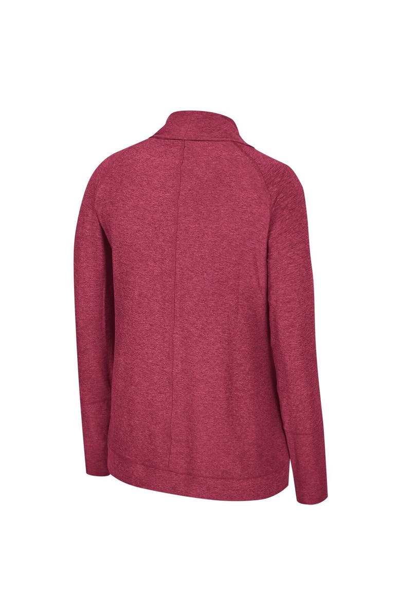 COLOSSEUM Women's Colosseum Garnet Florida State Seminoles Morningside Cardigan Sweater, Alternate, color,