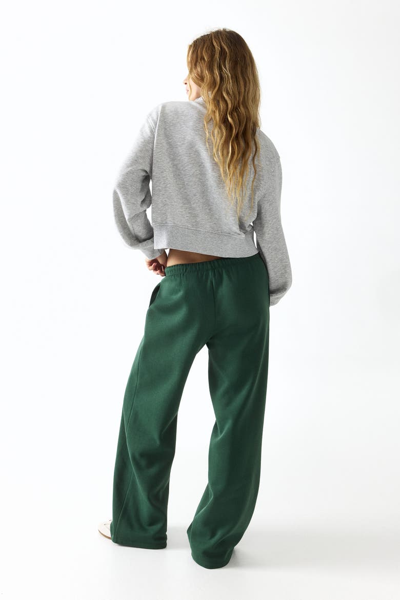 Wide Joggers, Alternate, color, Green