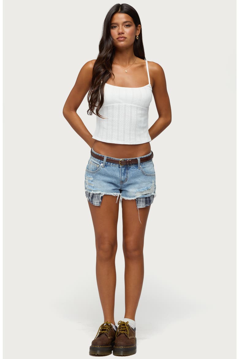 Aivy Pointelle Camisole, Alternate, color, WHITE