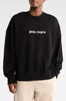 Palm Angels Logo Cotton Sweatshirt