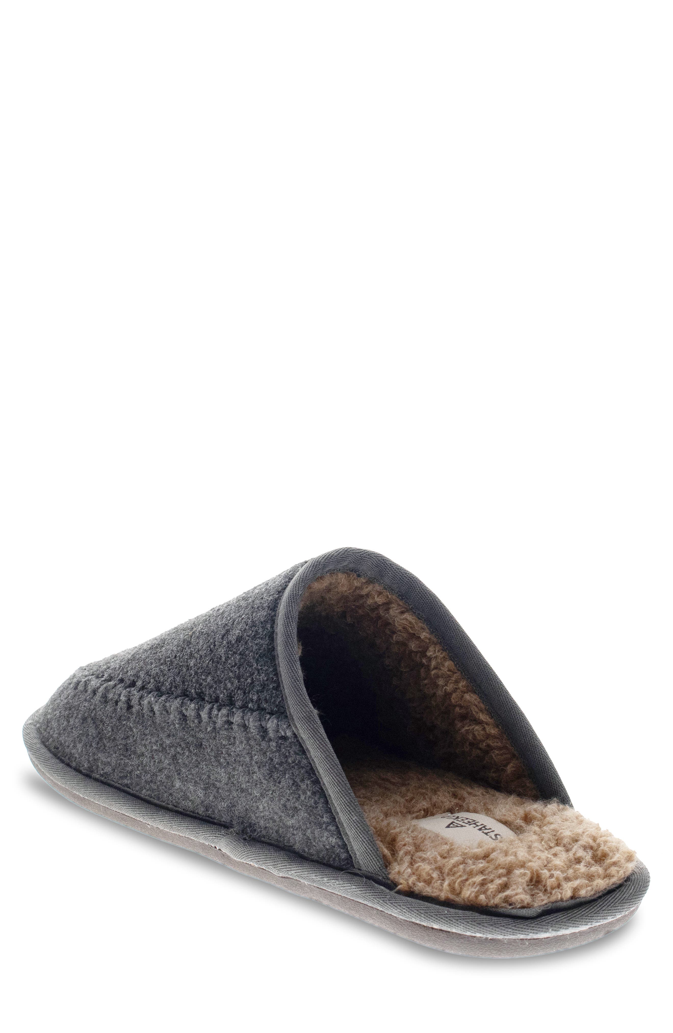 Staheekum Log Cabin Slipper, Alternate, color, Charcoal