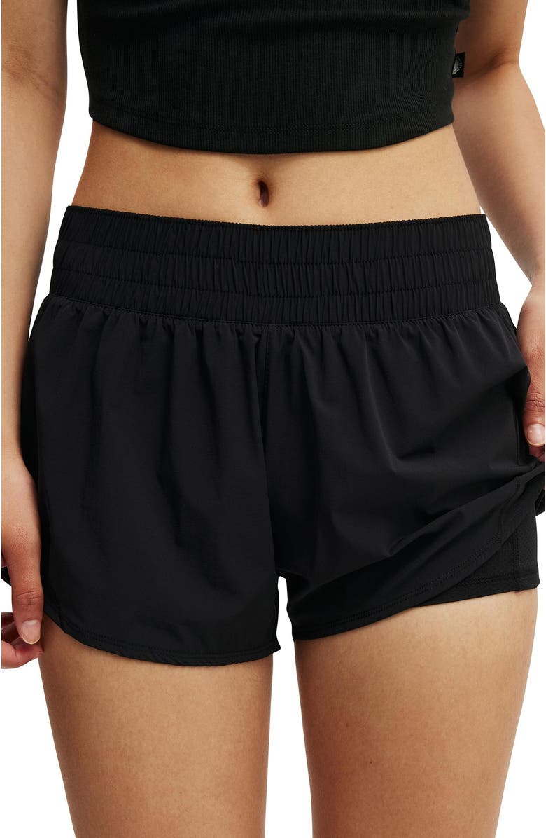 COTTON ON BODY Women's Active Curve Hem Short, Alternate, color, 