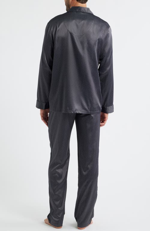 Majestic International Dreams Of Satin Pajamas In Black
