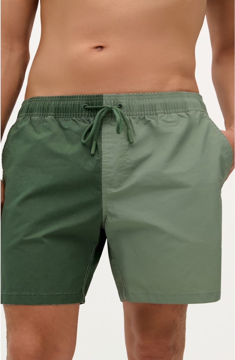 Scalpers Block Swimsuit, Main, color, Khaki