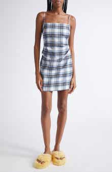 Acne Studios Dua Optic Check Minidress