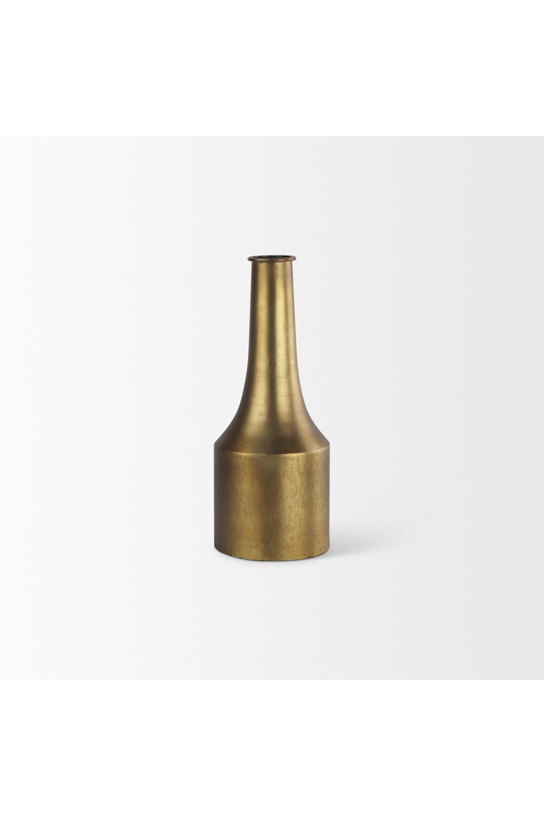 Aubrey Iron Jug Vase, Alternate, color, Gold