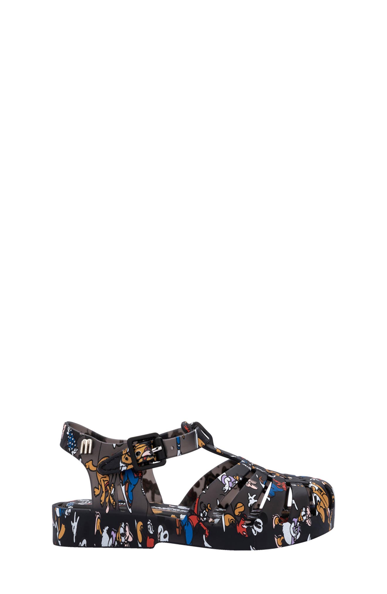 Melissa Kids' Disney<sup>®</sup> Mickey & Friends T-Strap Sandal, Alternate, color, 