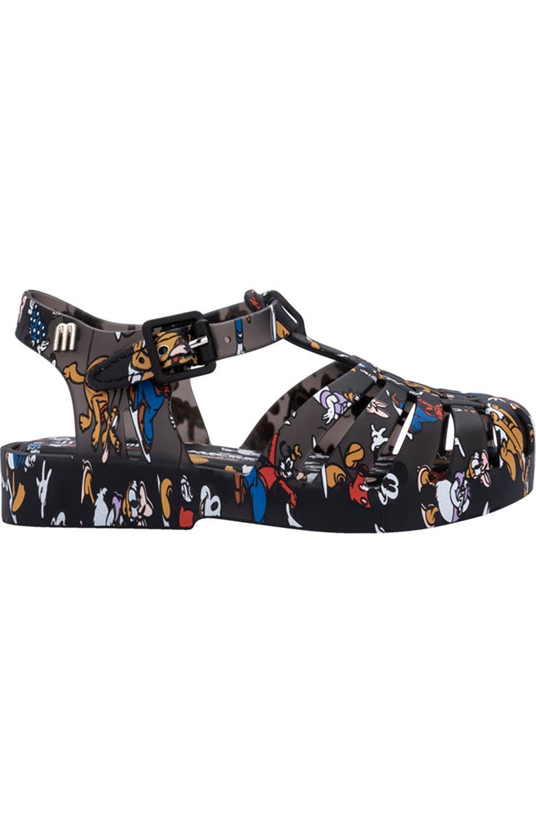 Melissa Kids' Disney<sup>®</sup> Mickey & Friends T-Strap Sandal, Alternate, color,