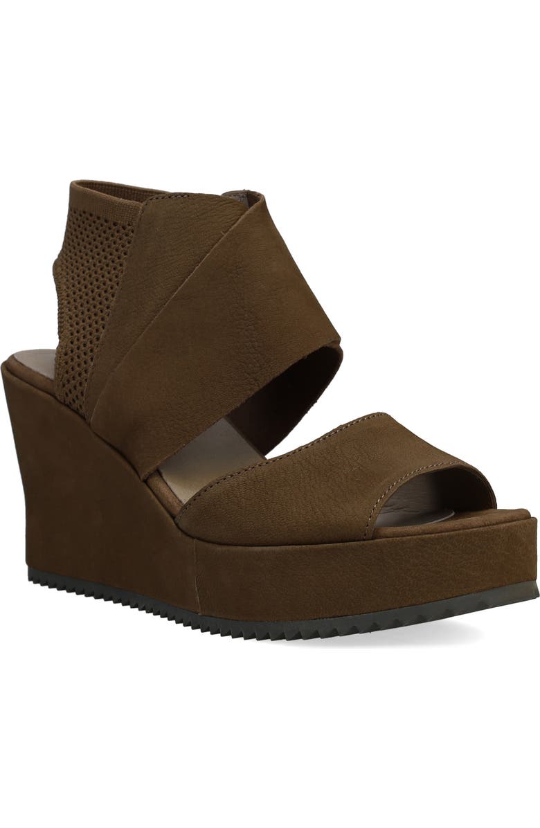 Eileen Fisher Lio Wedge Sandal, Main, color, Antelope