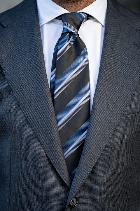 Corso - Extra Long Silk Jacquard Tie for Men