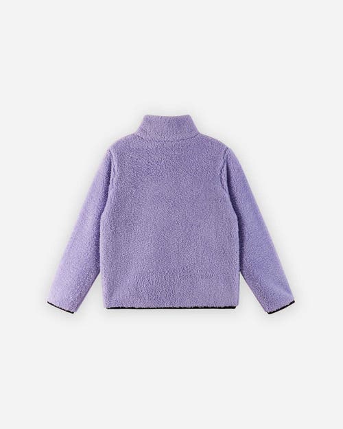 Reima Turilas Solid Fleece Sweater In Purple