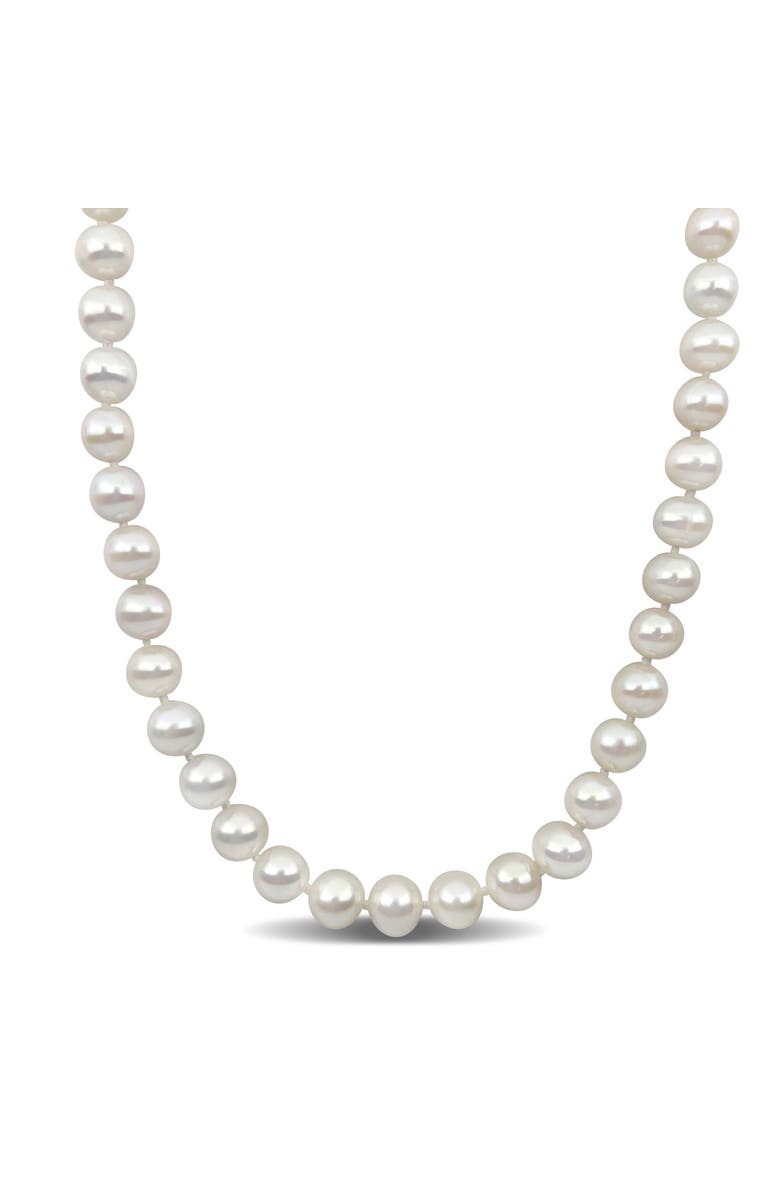 Julianna B. Cultured Freshwater Pearl Strand Necklace 14k, Main, color, Pearl