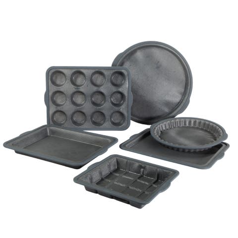Omni 6-Piece Silicone Fiberglass Ultra Air Flow Bakeware Set