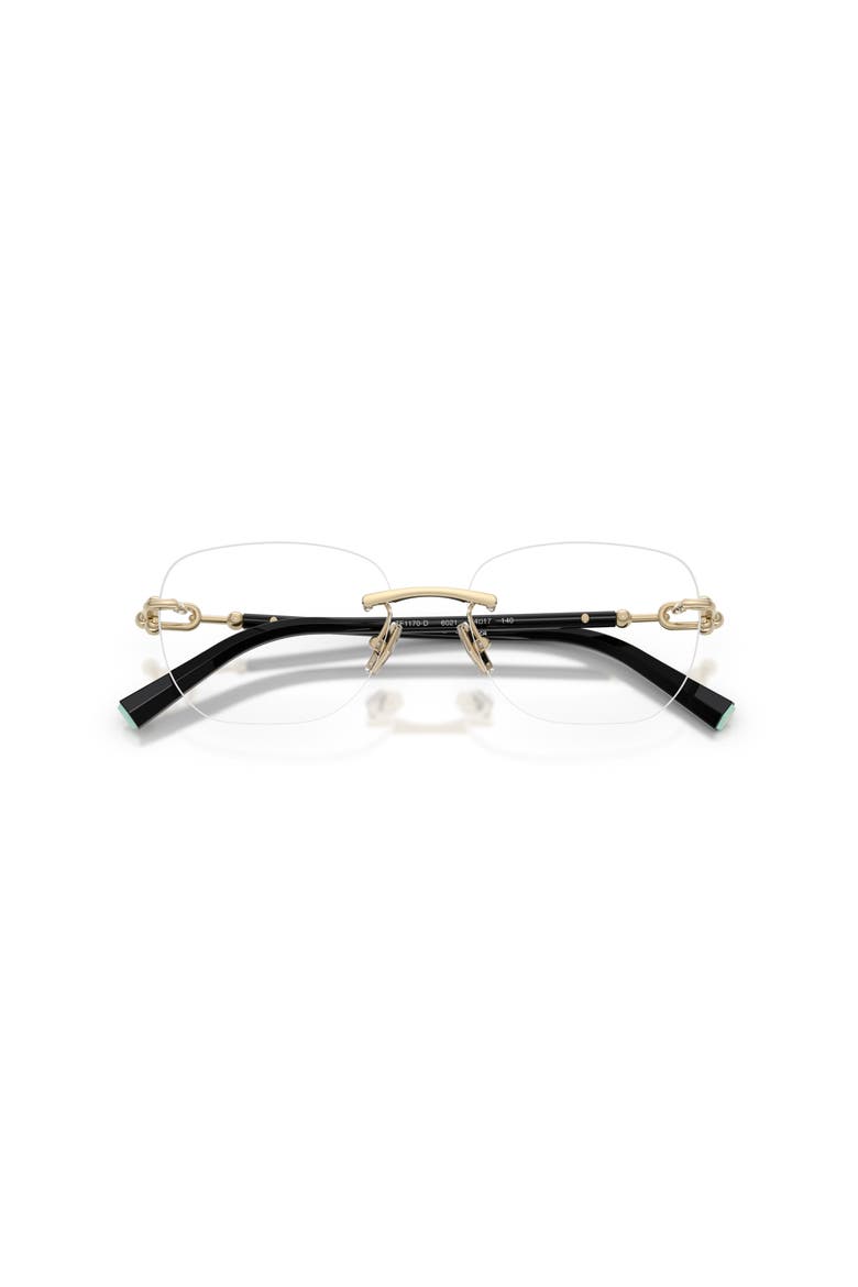 54mm Square optical glasses, Alternate, color, Gold
