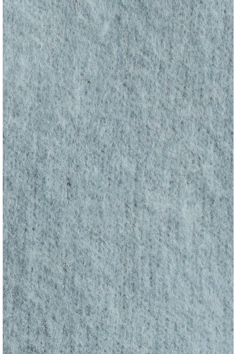 Alpaca & Wool Blend Polo Sweater, Alternate, color, AQUAMARINE