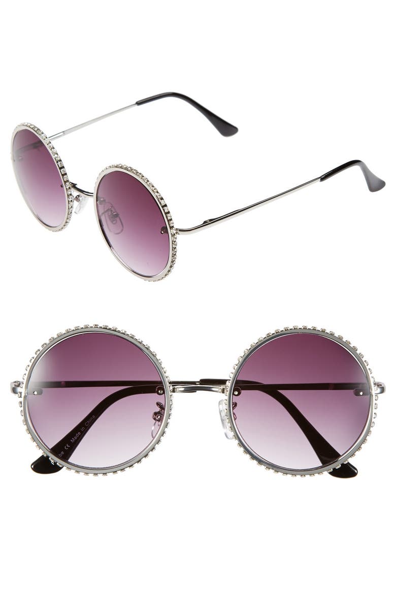 Leith 48mm Butterfly Retro Sunglasses, Main, color, 