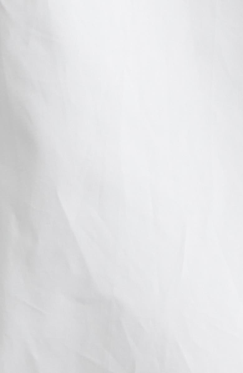 Erdem Embellished Cotton Poplin Shirtdress, Alternate, color, White