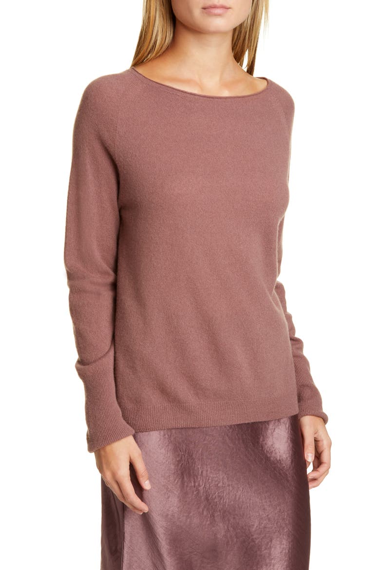 Wool & Cashmere Sweater, Main, color, ANTIQUE ROSE