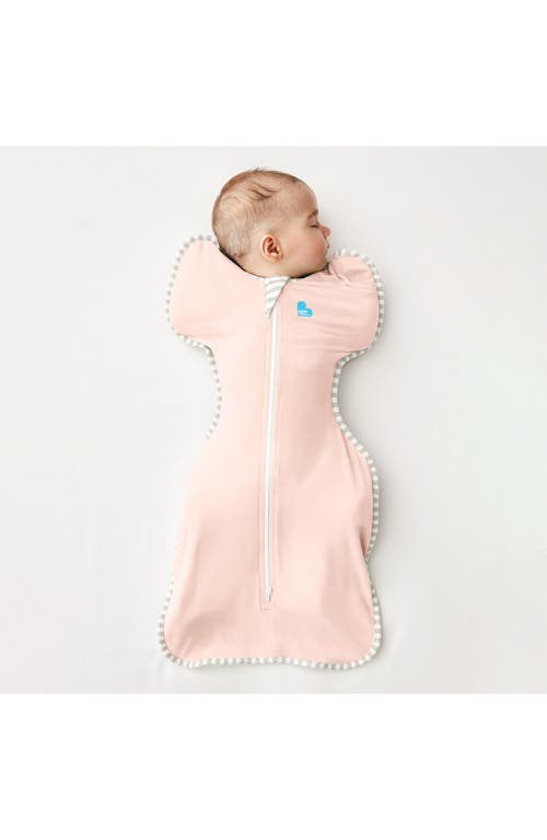 Love To Dream Swaddle Up™ Lite 0.2 Tog Stretch Cotton Swaddle In Light Pink