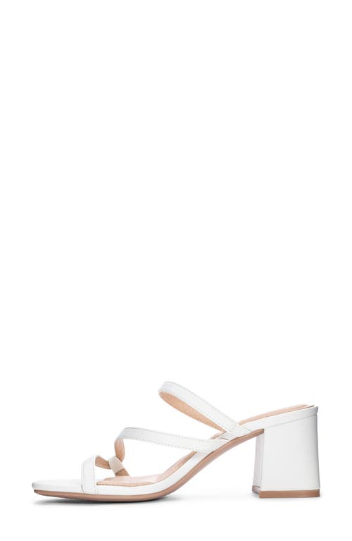 Cl By Laundry Blaine Block Heel Sandal In White
