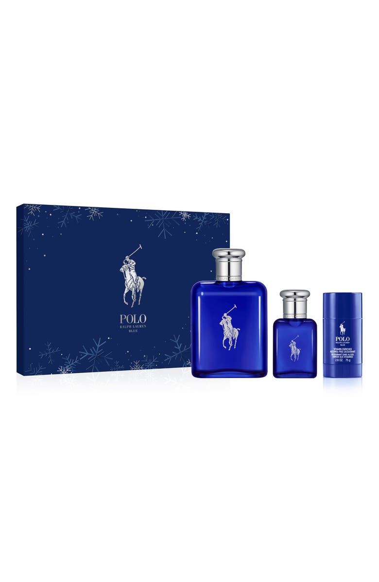 Ralph Lauren Polo Blue Eau de Toilette Set, Main, color, 