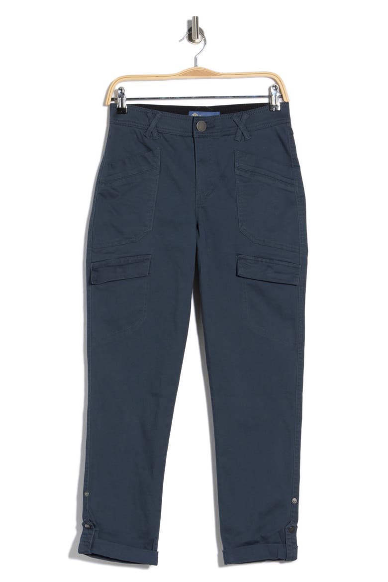 AB Solution High Rise Pocket Jeans, Alternate, color, ORION BLUE