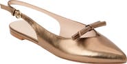 Jack Rogers Lennox Slingback Pointed Toe Flat