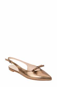 Jack Rogers Lennox Slingback Pointed Toe Flat