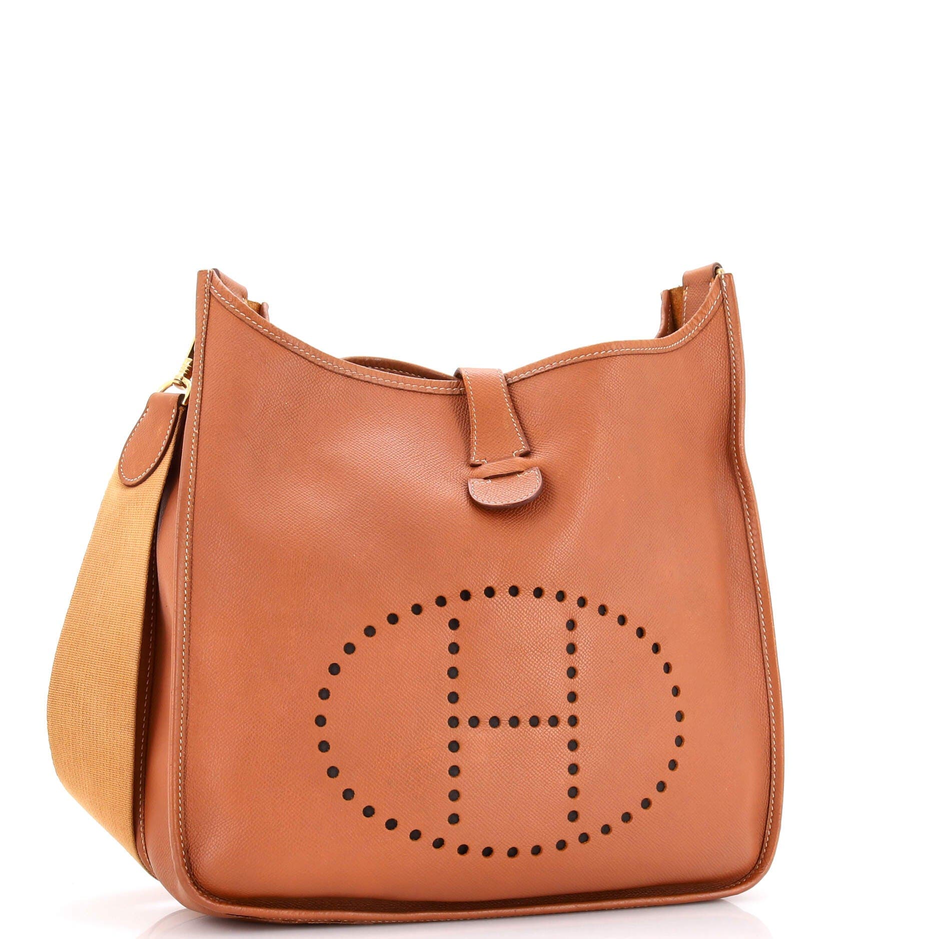 Evelyne Bag Gen I Courchevel PM, Alternate, color, Gold