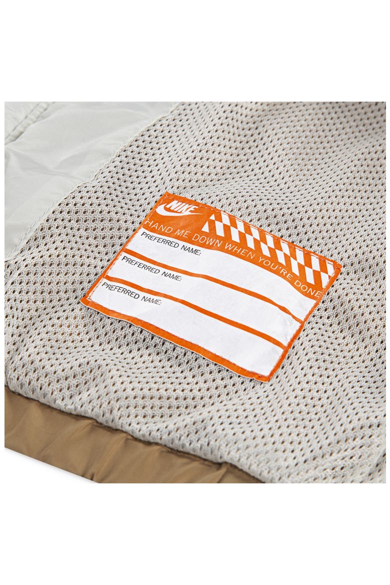 Kids' Just Do It Windrunner Jacket, Alternate, color, LIGHT BONE