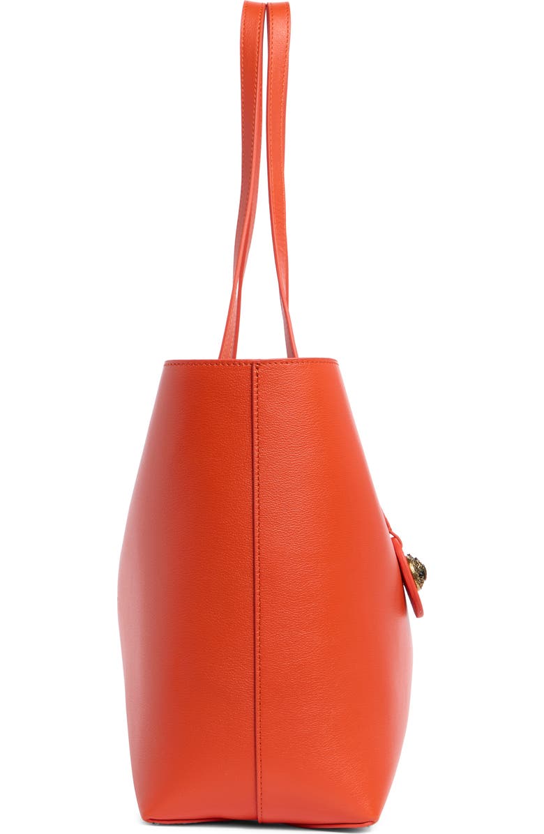 Kurt Geiger London Chelsea Leather Shopper Tote, Alternate, color, Orange