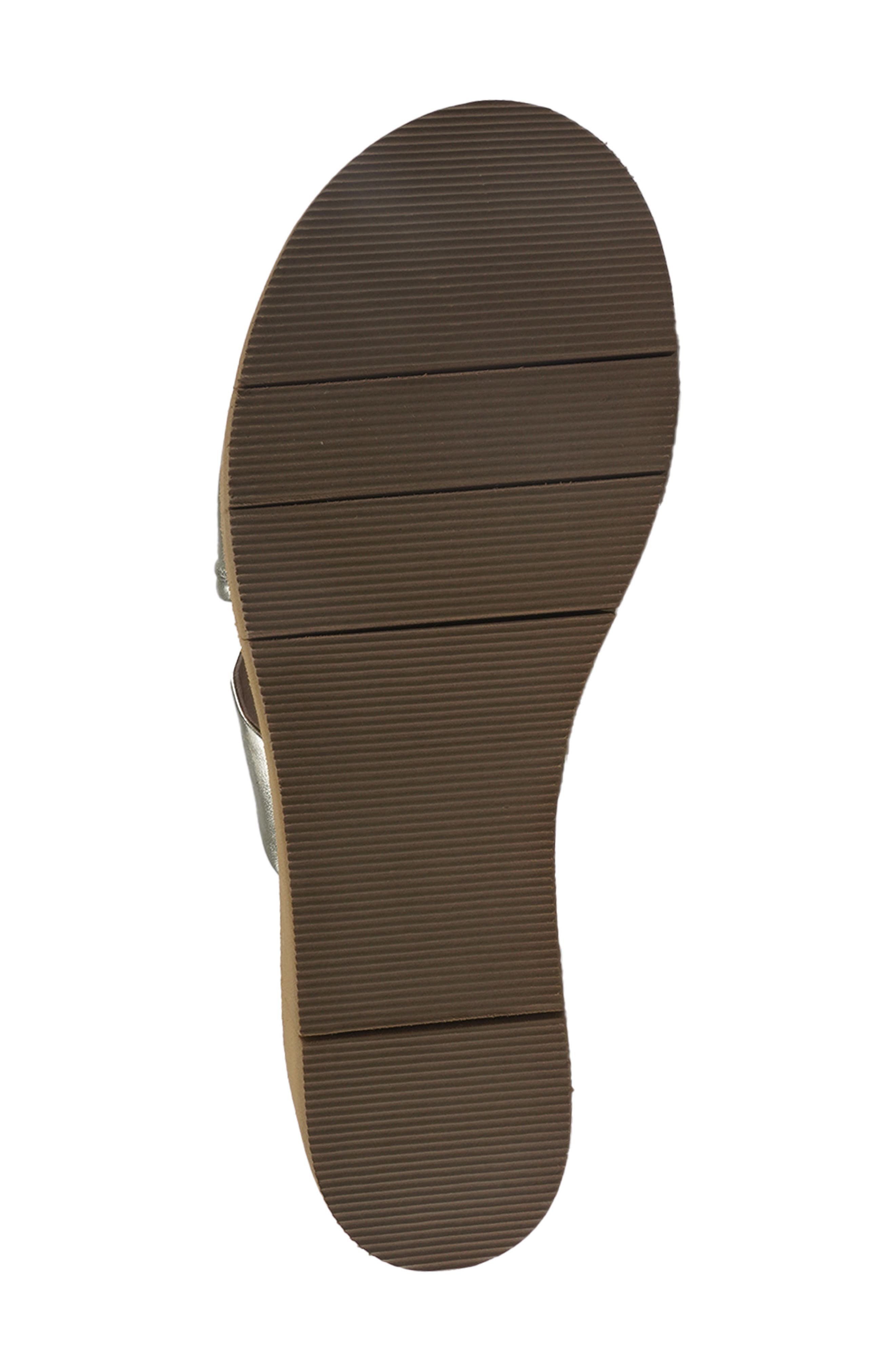 National Comfort Reneta Platform Leather Sandal, Alternate, color, Gold