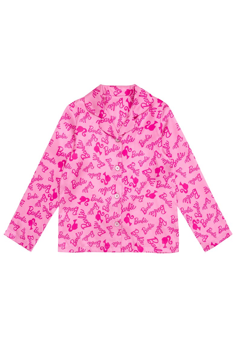 2-Piece Pajama Shirt and Pants Set, Alternate, color, Light Pink