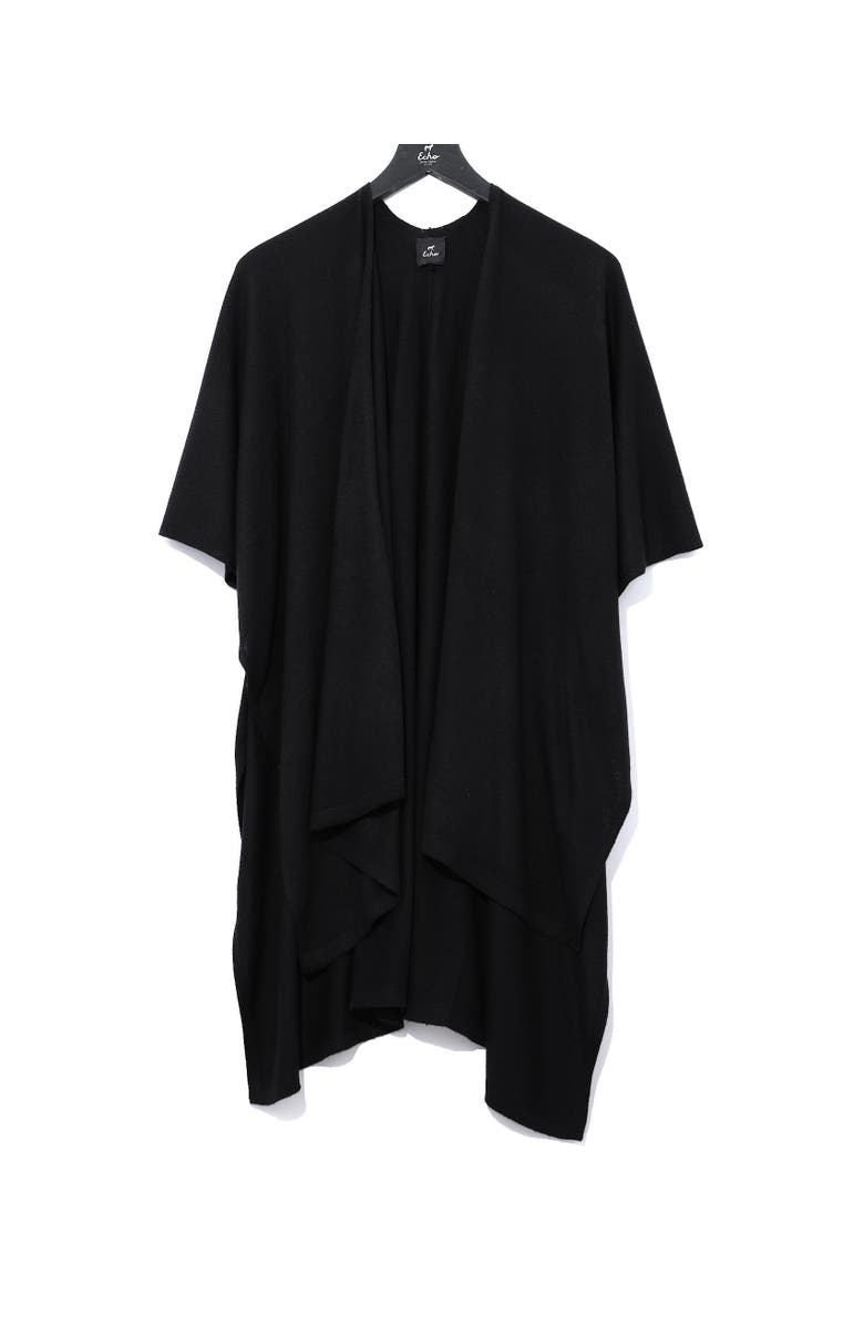 Echo Essentials Ruana, Main, color, Black