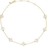 Kate Spade New York flower scatter necklace