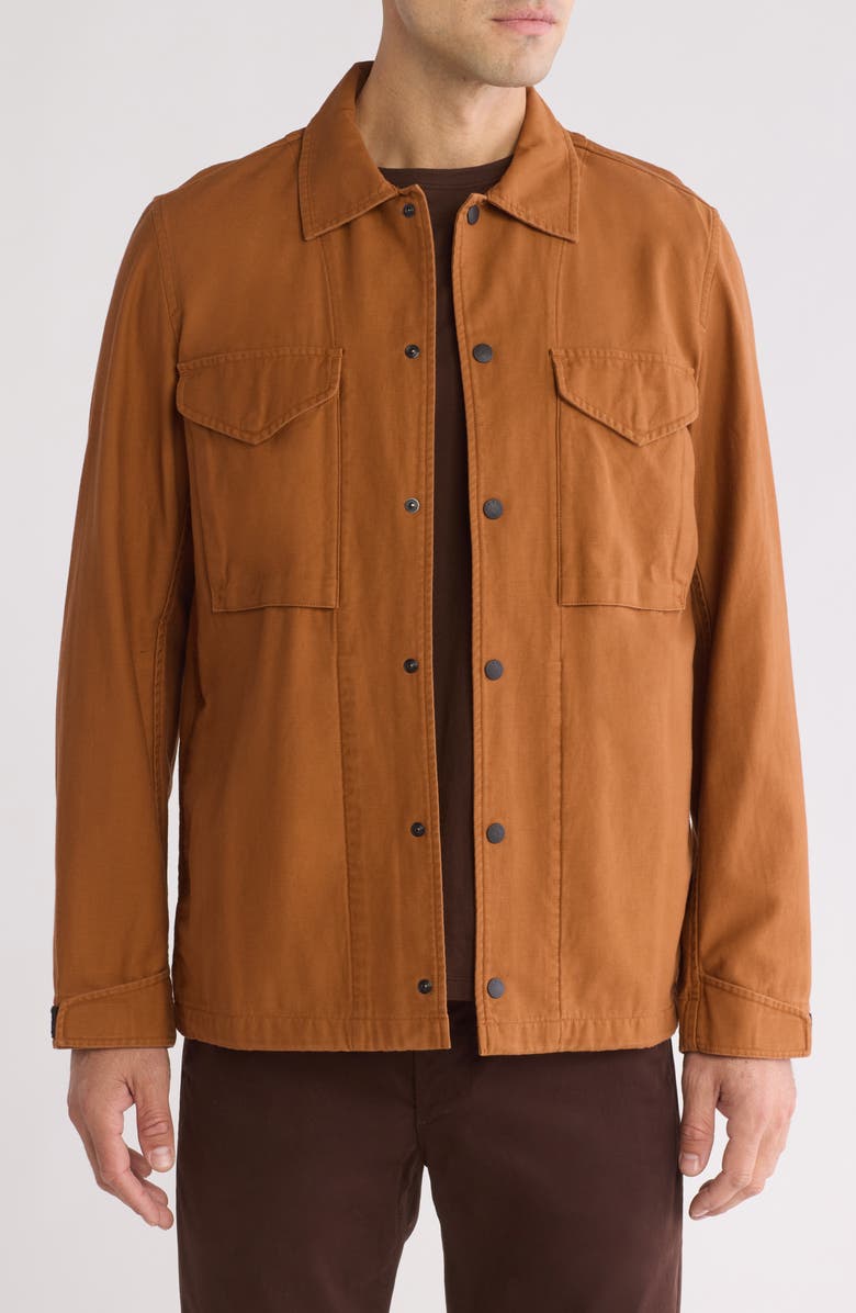 rag & bone ICONS Flight Shirt Jacket, Main, color,