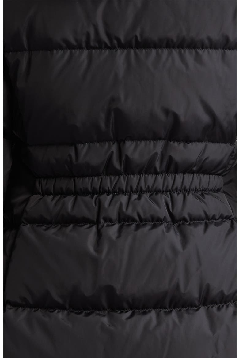 Avoce Hooded Down Jacket, Alternate, color, BLACK