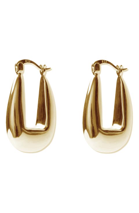 Chunky Hoop Earrings