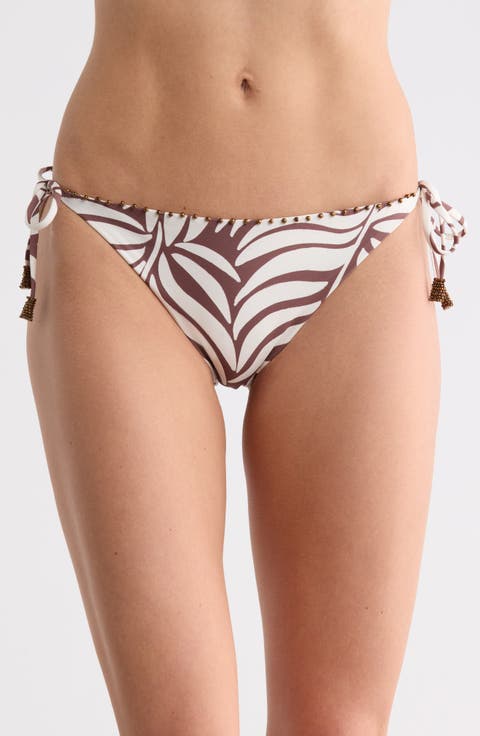 Cheeky Side Tie Swimsuit Bottoms