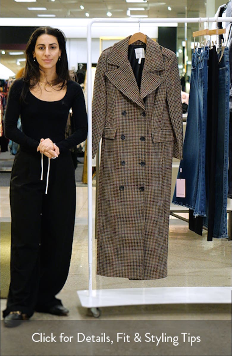 Strong Shoulder Maxi Coat, sales video thumbnail