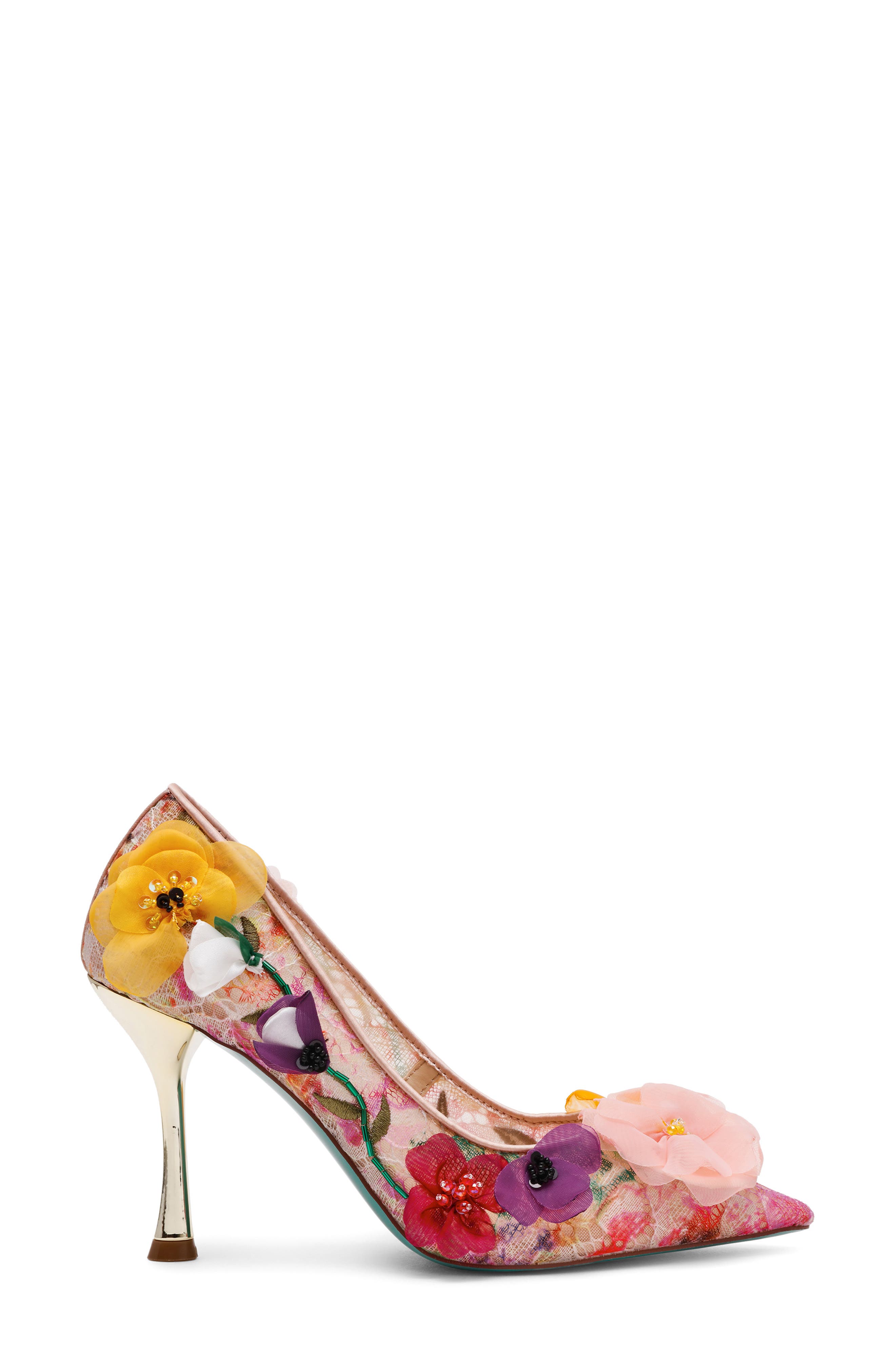 Darcy Pointed Toe Pump, Alternate, color, PINK MULTI