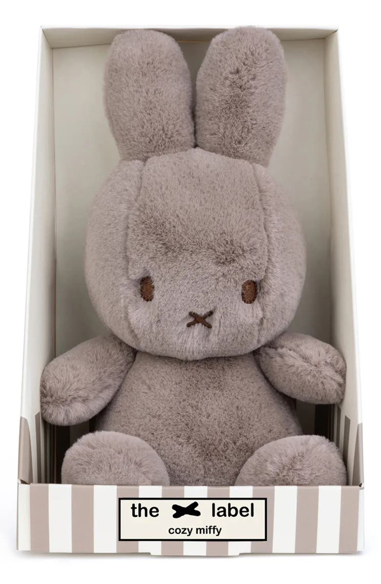 Bon Ton Toys Plush Miffy Stuffed Animal, Alternate, color, Taupe